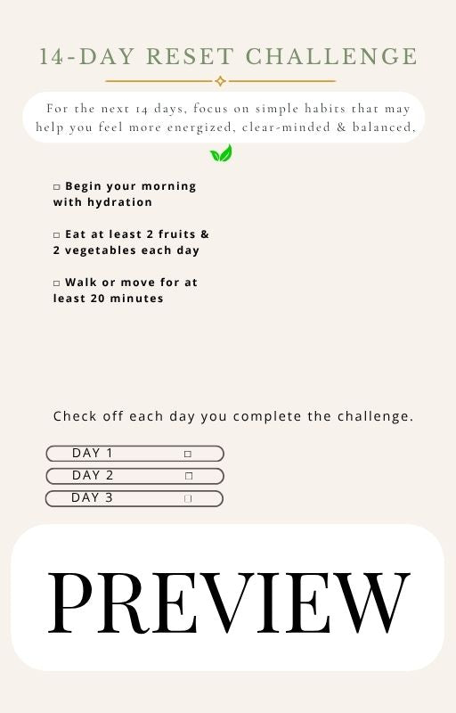 The Immune System Reset Guide